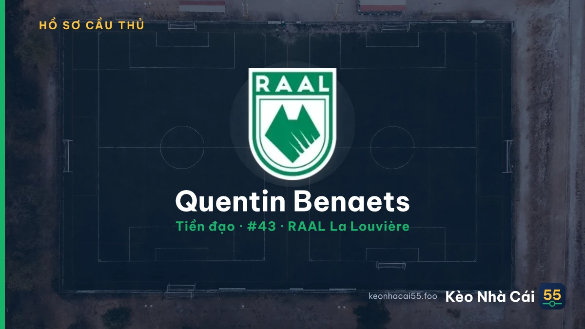 Quentin Benaets — RAAL La Louvière