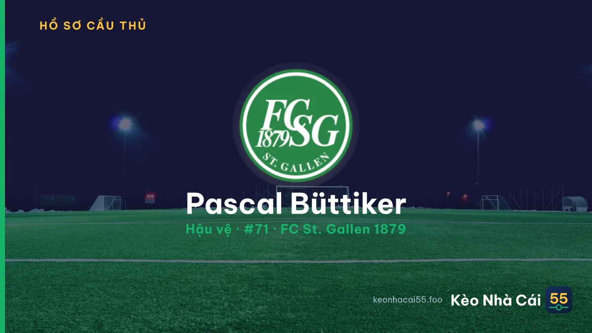 Pascal Büttiker — FC St. Gallen 1879