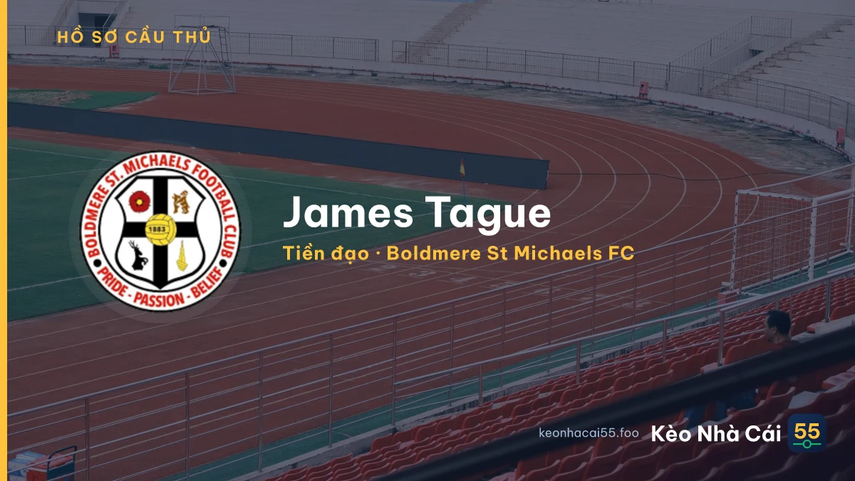 James Tague — Boldmere St Michaels FC