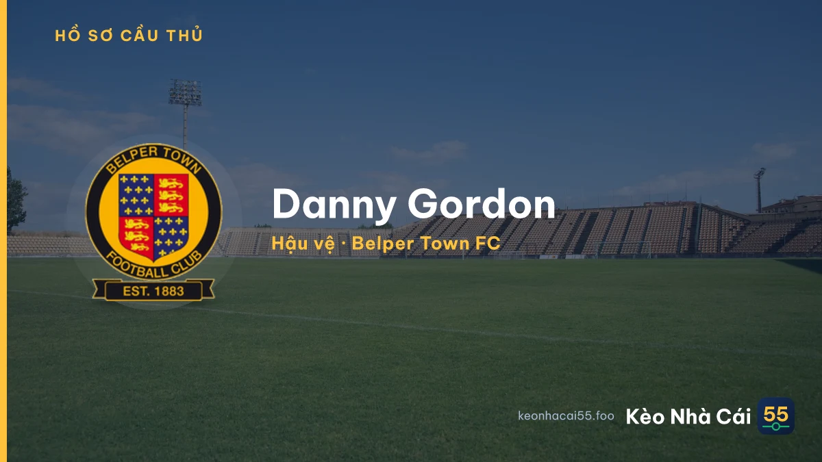 Danny Gordon — Belper Town FC