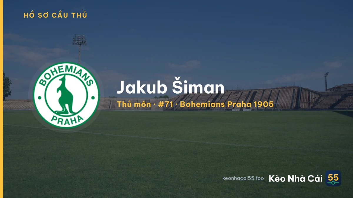 Jakub Šiman — Bohemians Praha 1905