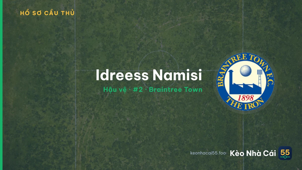 Idreess Namisi — Braintree Town