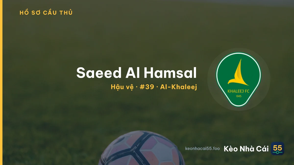 Saeed Al Hamsal — Al-Khaleej