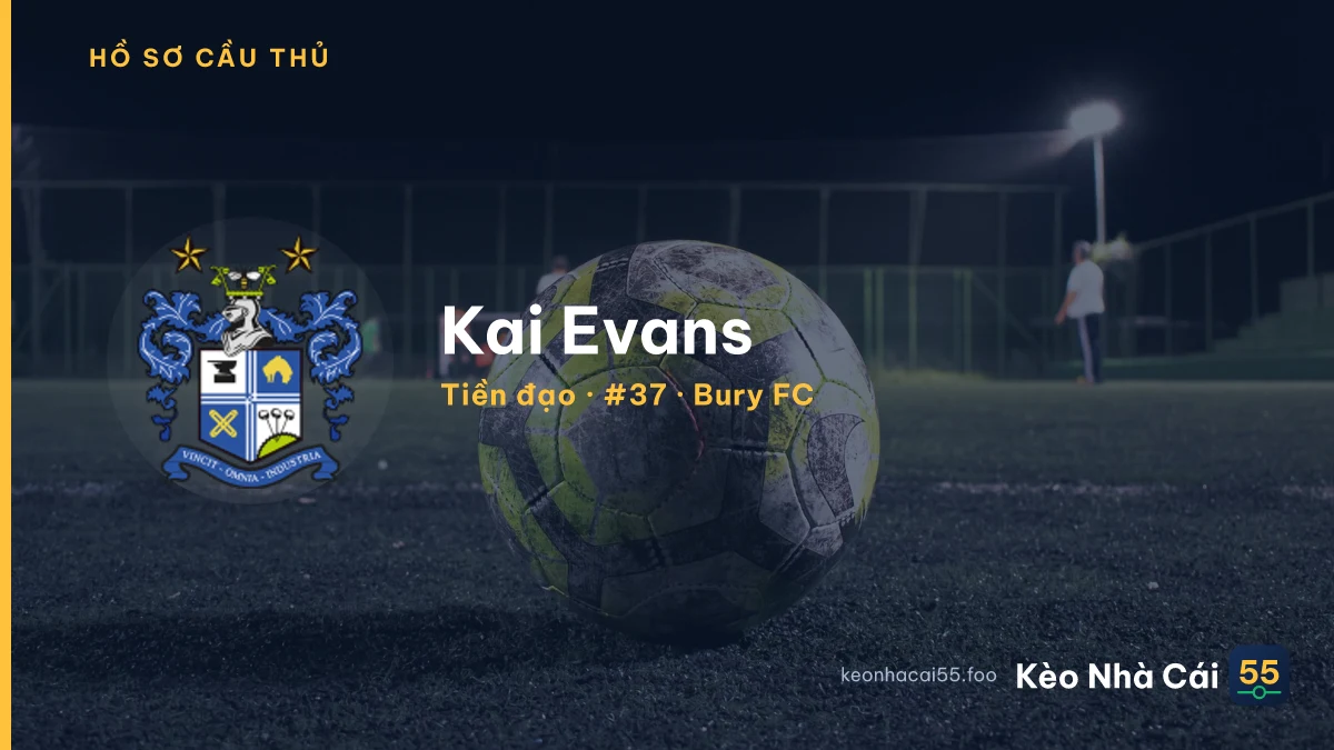 Kai Evans — Bury FC