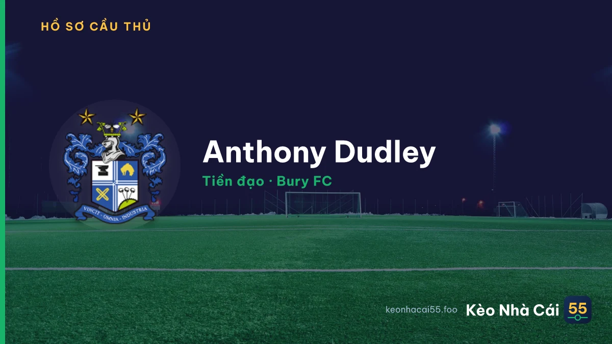 Anthony Dudley — Bury FC