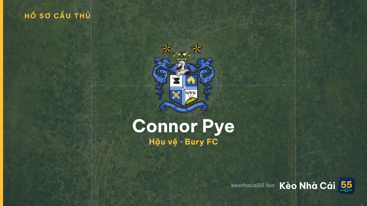 Connor Pye — Bury FC