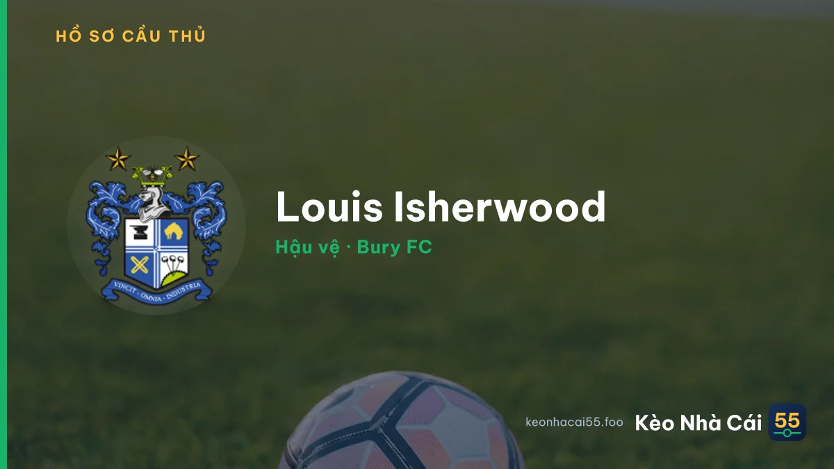 Louis Isherwood — Bury FC