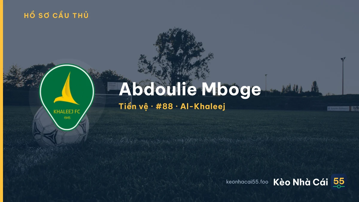 Abdoulie Mboge — Al-Khaleej