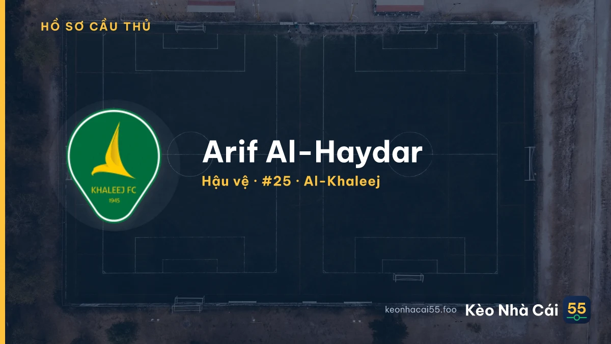 Arif Al-Haydar — Al-Khaleej