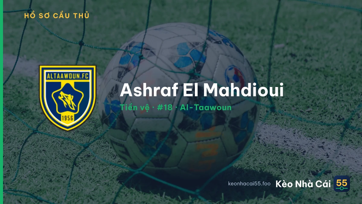 Ashraf El Mahdioui — Al-Taawoun
