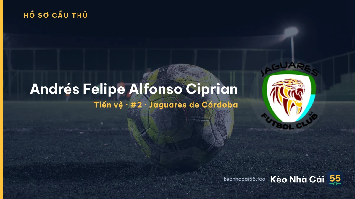 Andrés Felipe Alfonso Ciprian — Jaguares de Córdoba