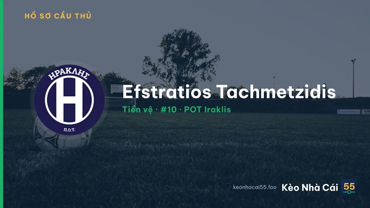 Efstratios Tachmetzidis — POT Iraklis