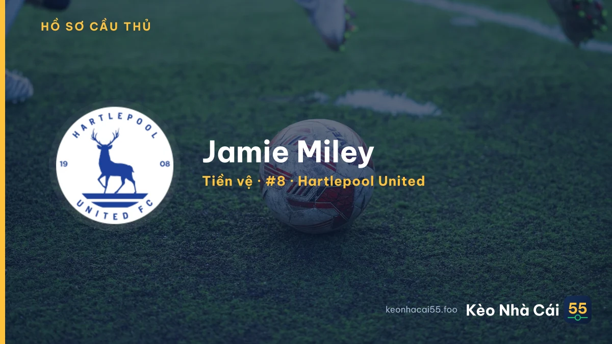 Jamie Miley — Hartlepool United
