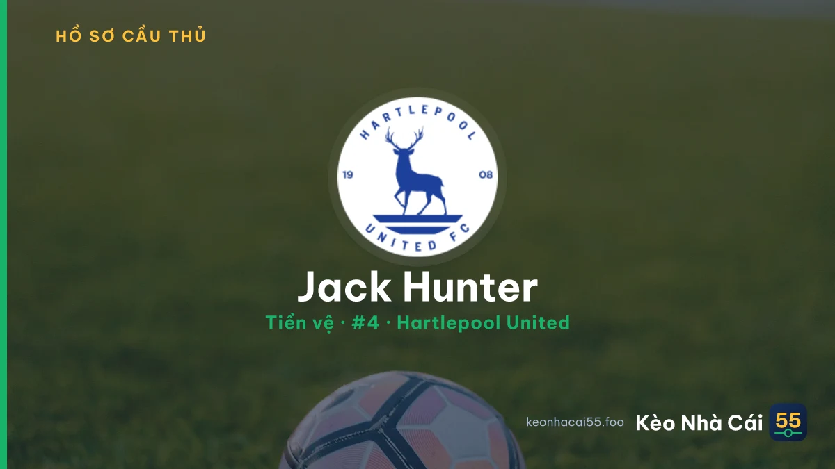 Jack Hunter — Hartlepool United