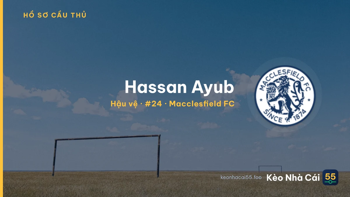 Hassan Ayub — Macclesfield FC