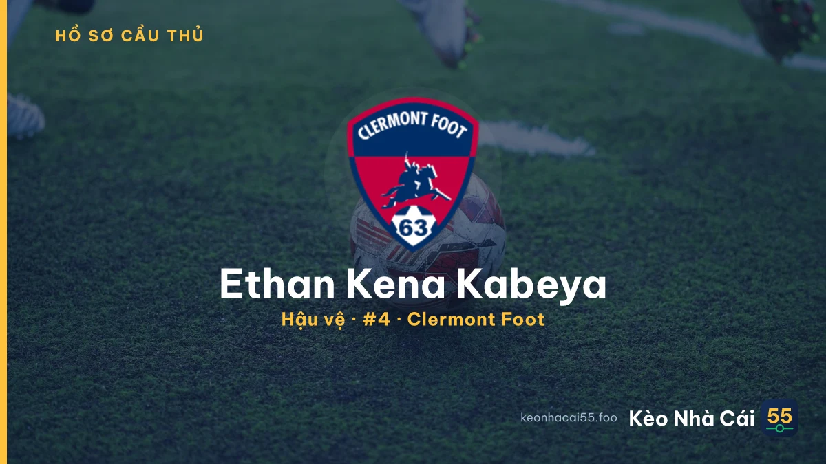 Ethan Kena Kabeya — Clermont Foot