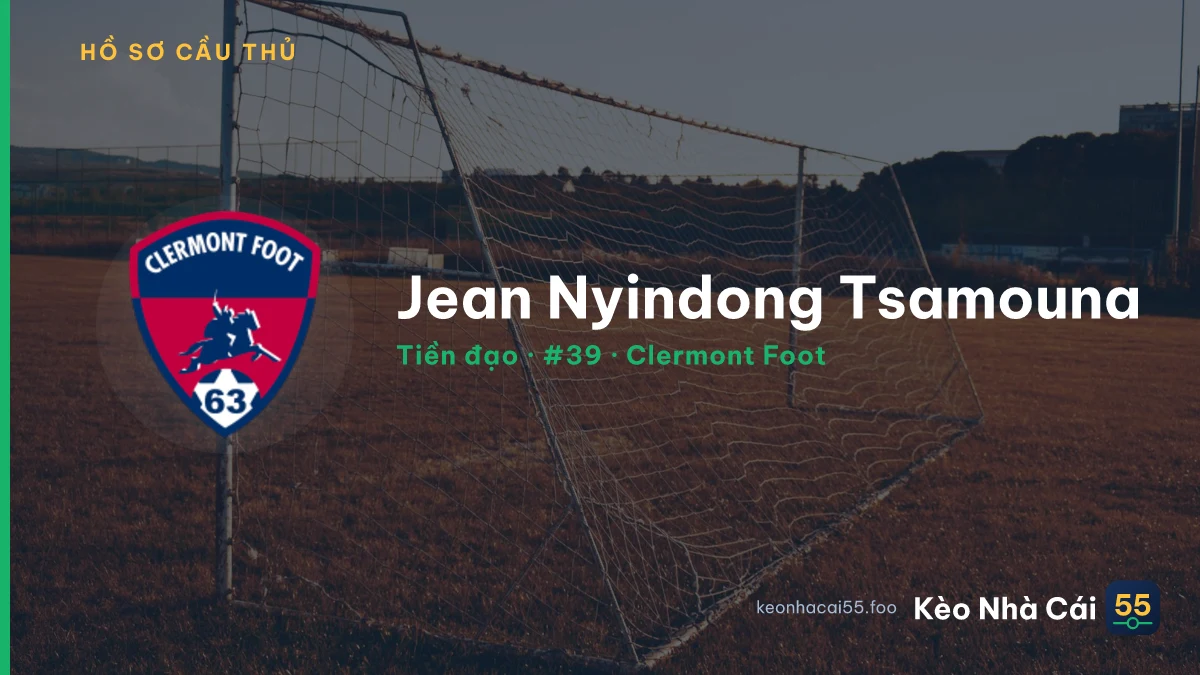 Jean Nyindong Tsamouna — Clermont Foot