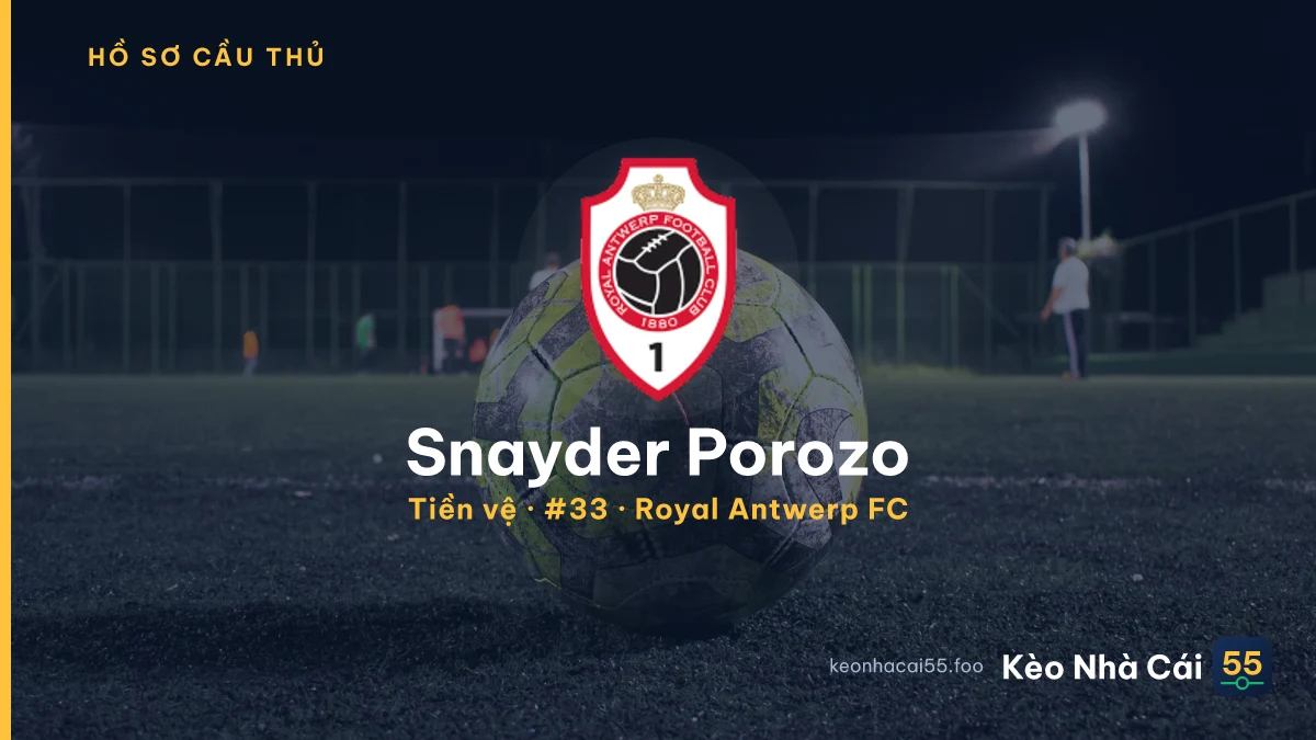 Snayder Porozo — Royal Antwerp FC