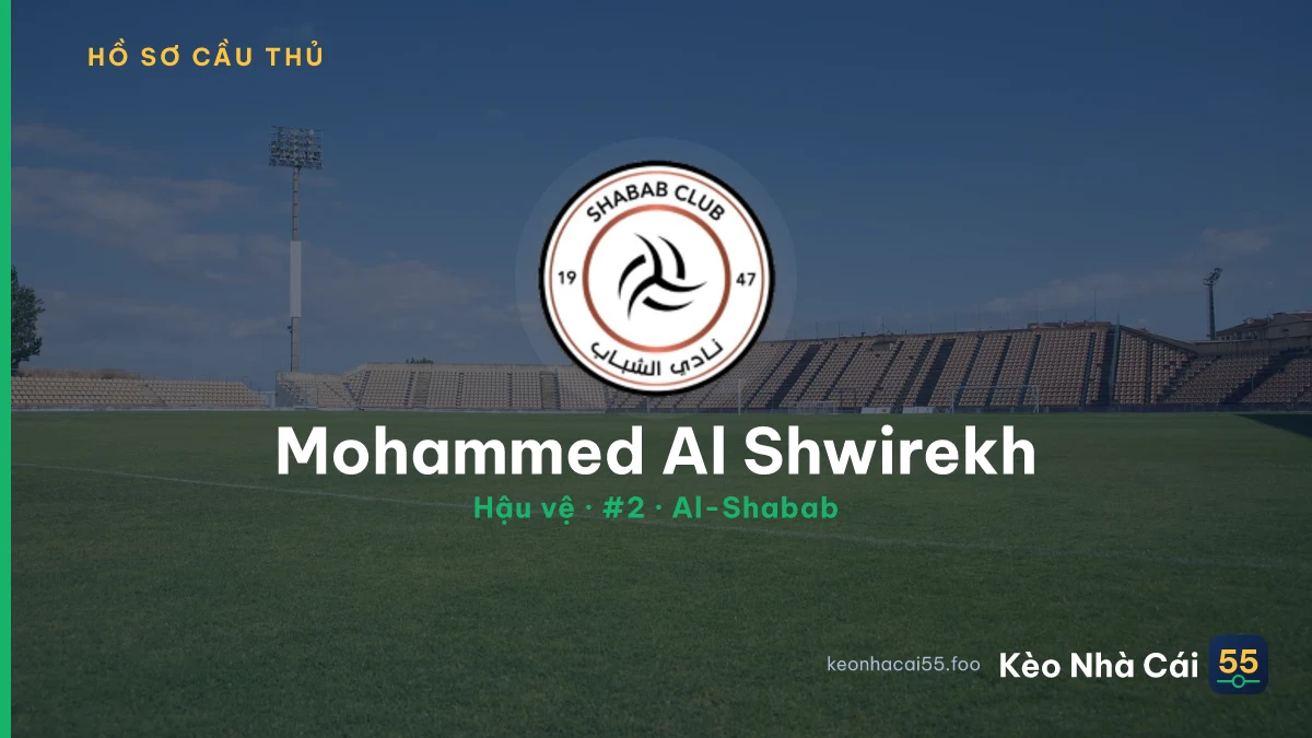 Mohammed Al Shwirekh — Al-Shabab