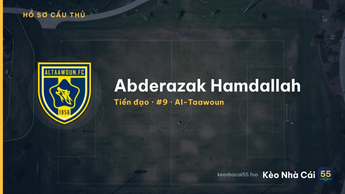 Abderazak Hamdallah — Al-Taawoun