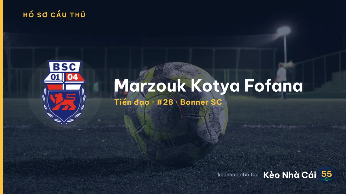 Marzouk Kotya Fofana — Bonner SC