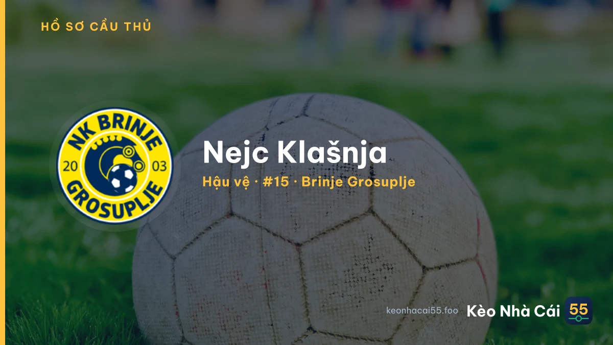 Nejc Klašnja — Brinje Grosuplje