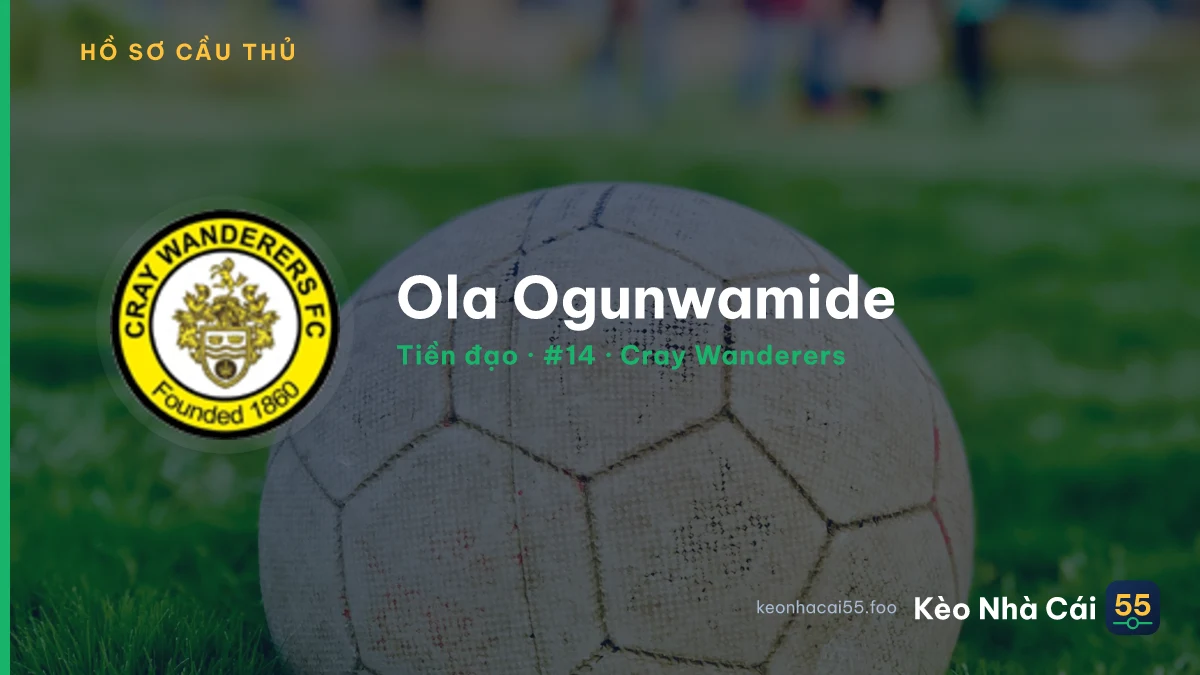Ola Ogunwamide — Cray Wanderers
