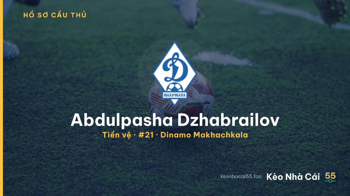 Abdulpasha Dzhabrailov — Dinamo Makhachkala