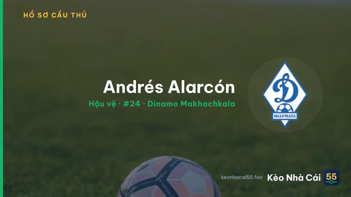 Andrés Alarcón — Dinamo Makhachkala