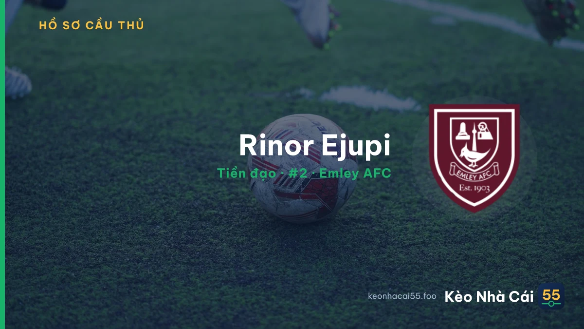 Rinor Ejupi — Emley AFC