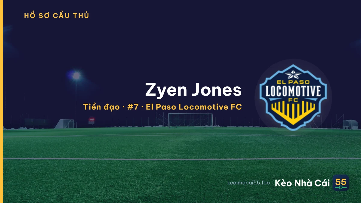 Zyen Jones — El Paso Locomotive FC