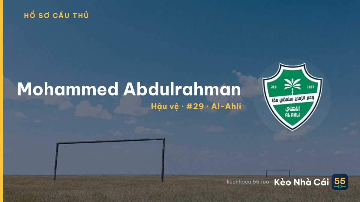 Mohammed Abdulrahman — Al-Ahli
