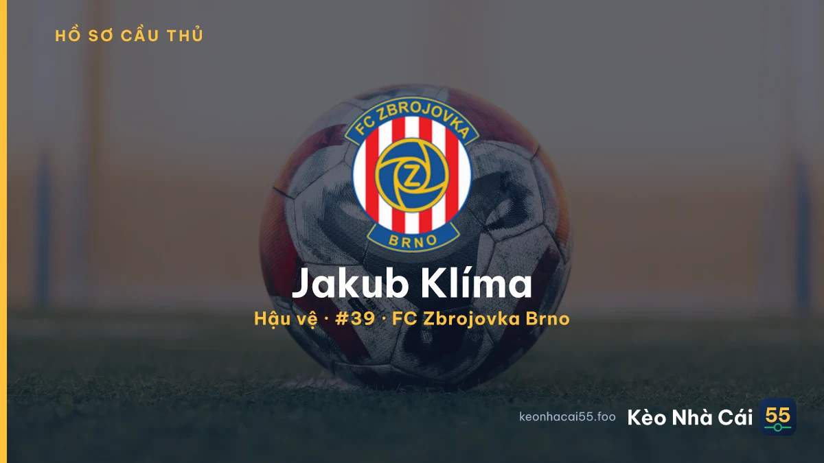 Jakub Klíma — FC Zbrojovka Brno