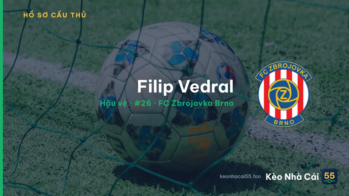 Filip Vedral — FC Zbrojovka Brno