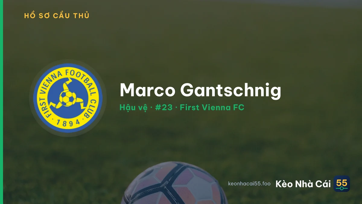 Marco Gantschnig — First Vienna FC