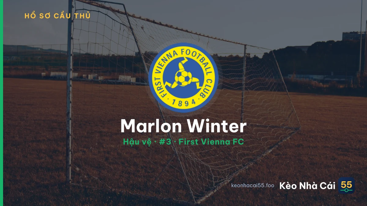 Marlon Winter — First Vienna FC
