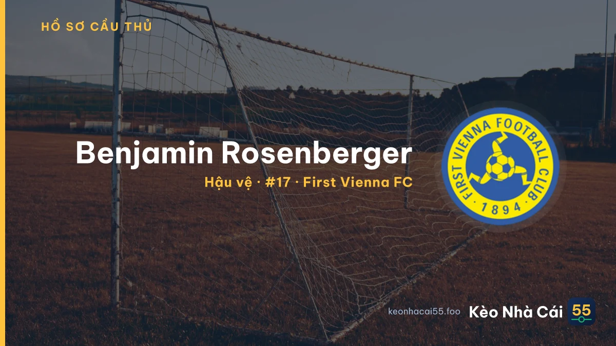 Benjamin Rosenberger — First Vienna FC