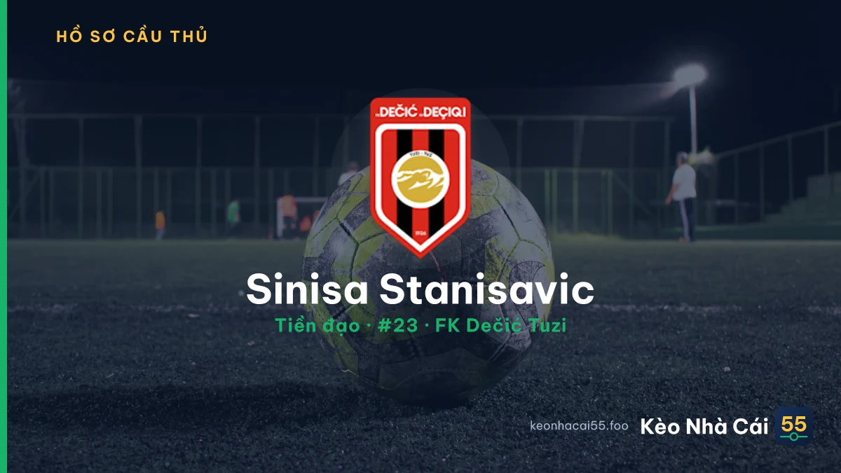 Sinisa Stanisavic — FK Dečić Tuzi
