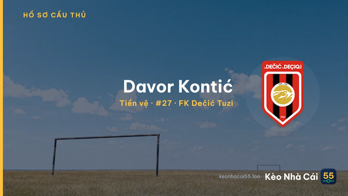 Davor Kontić — FK Dečić Tuzi