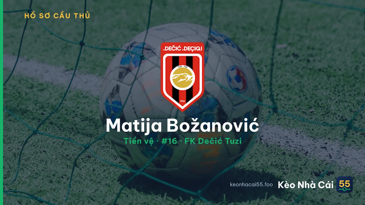 Matija Božanović — FK Dečić Tuzi