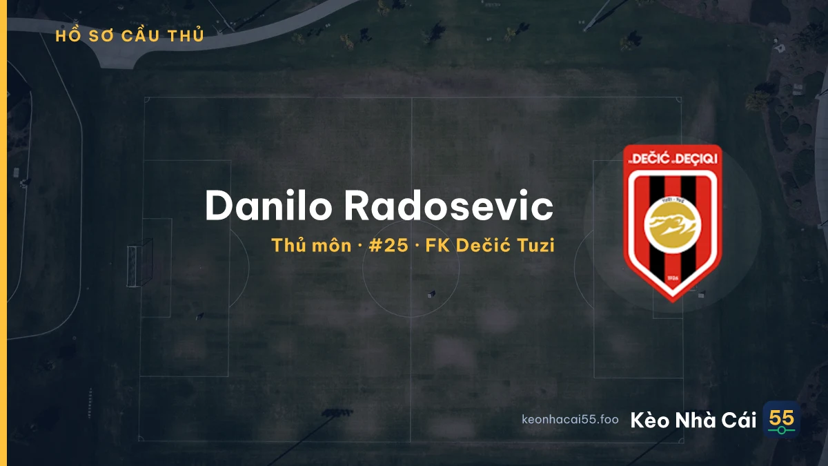 Danilo Radosevic — FK Dečić Tuzi