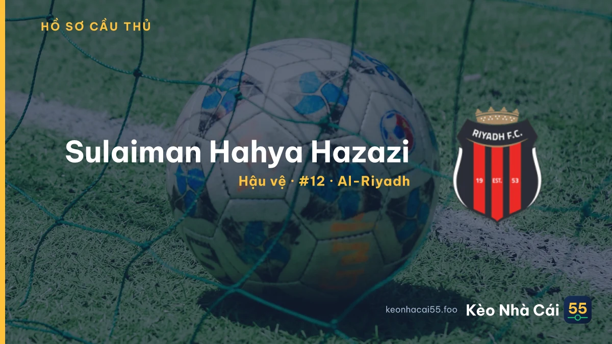 Sulaiman Hahya Hazazi — Al-Riyadh