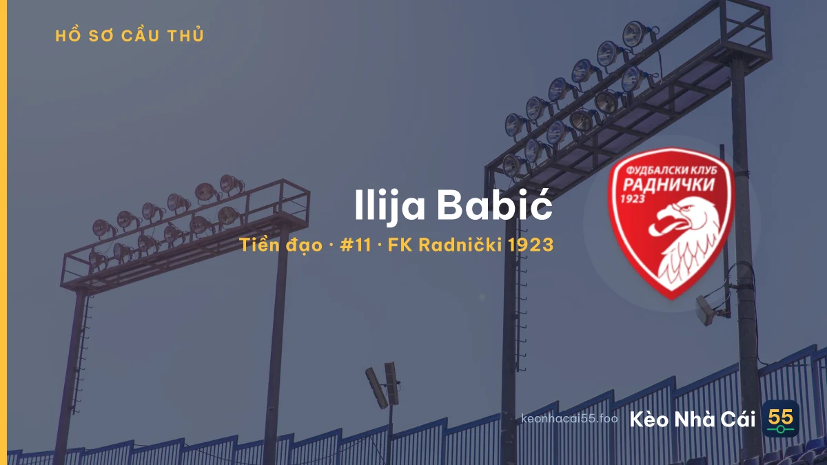 Ilija Babić — FK Radnički 1923