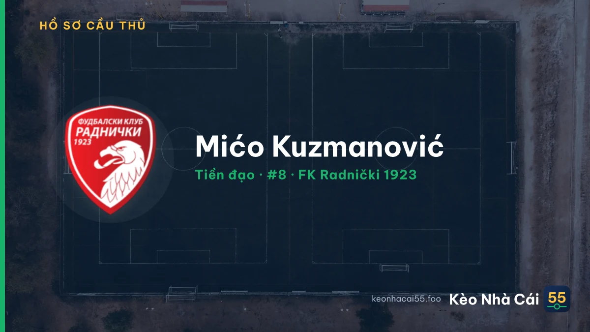 Mićo Kuzmanović — FK Radnički 1923