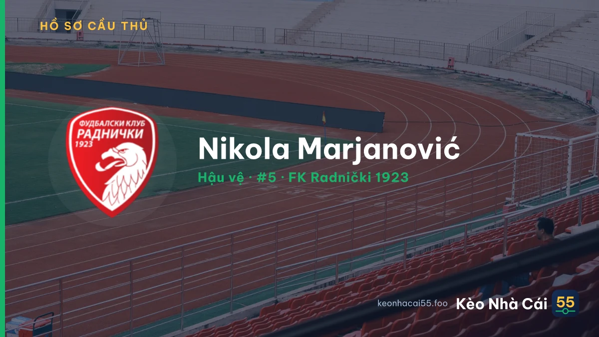 Nikola Marjanović — FK Radnički 1923
