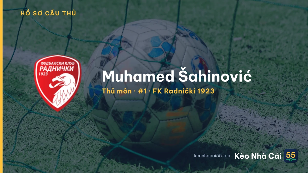Muhamed Šahinović — FK Radnički 1923