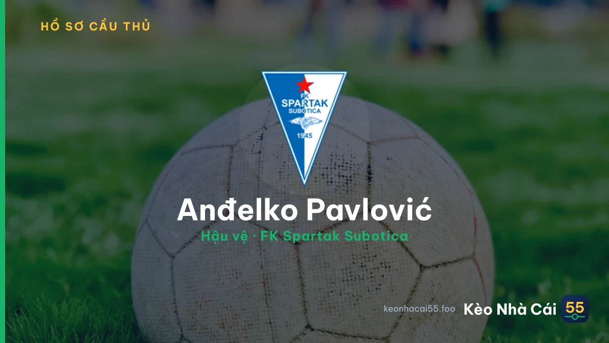 Anđelko Pavlović — FK Spartak Subotica