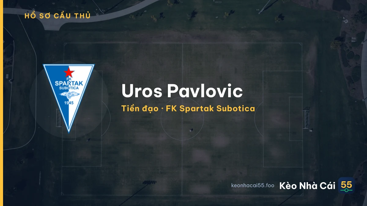 Uros Pavlovic — FK Spartak Subotica
