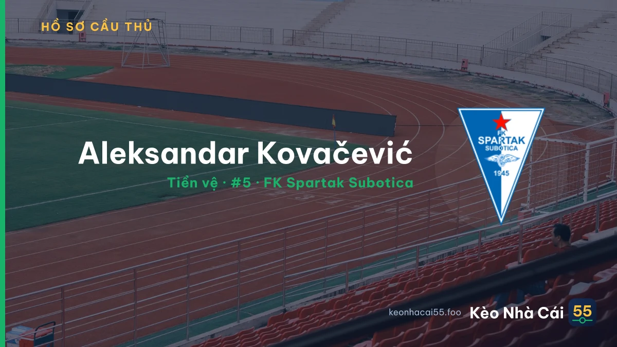 Aleksandar Kovačević — FK Spartak Subotica