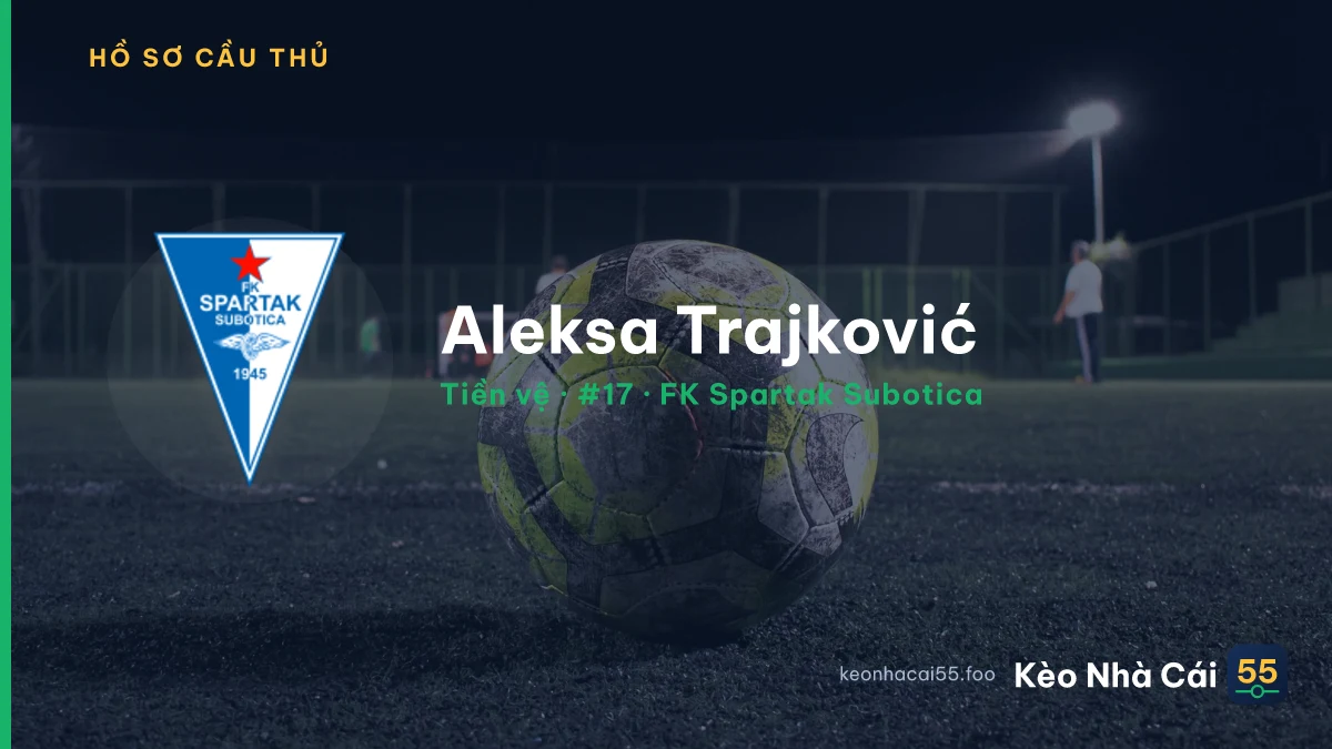 Aleksa Trajković — FK Spartak Subotica